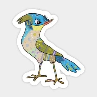 Crazy Vogel Sticker